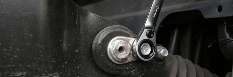 Work smarter, not harder with the New Reversible Ratcheting Gear Spanner Set