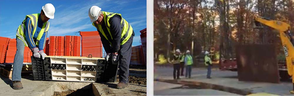 Plastic LowPro Road Plate vs. Steel Road Plate