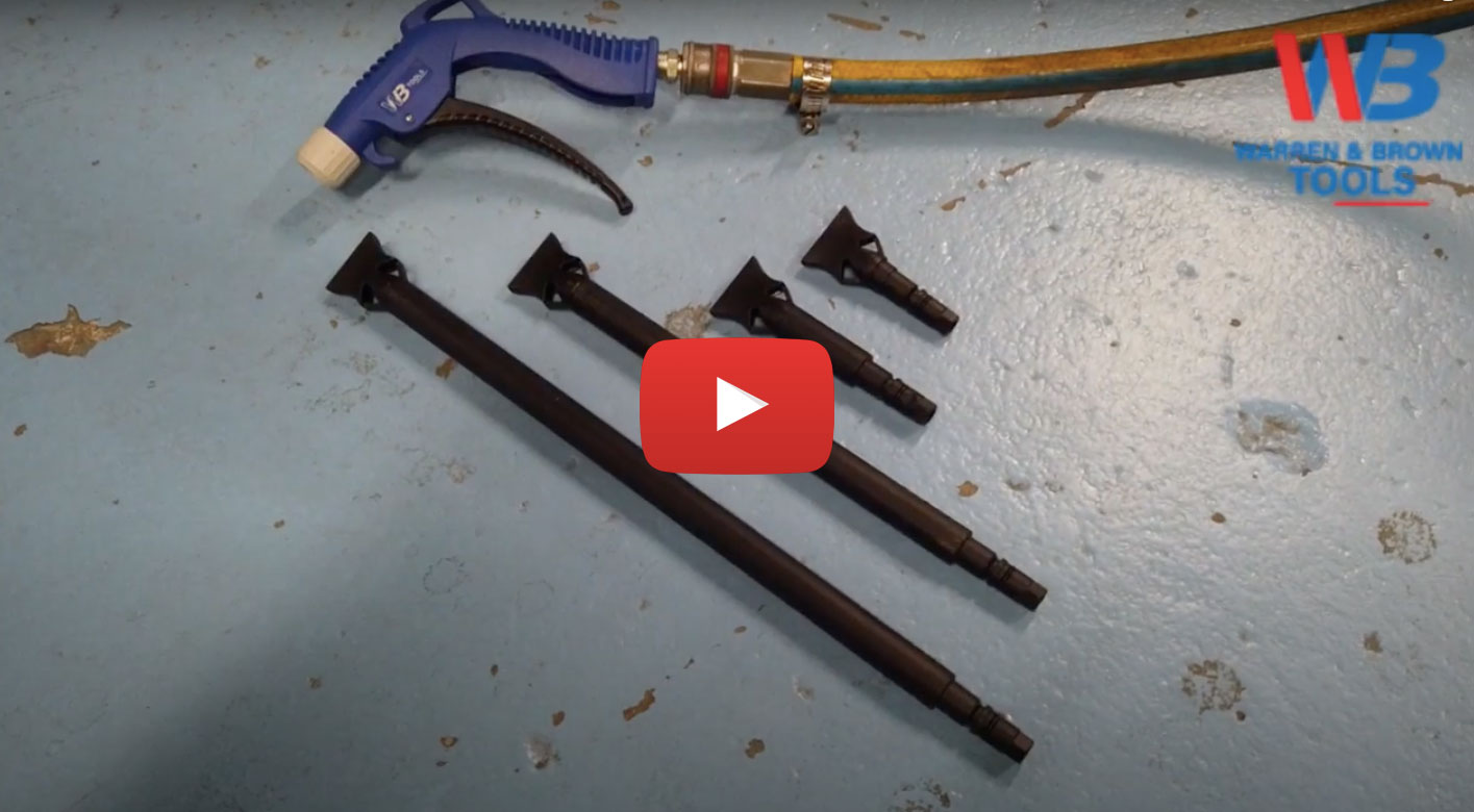 5-piece Turbo Fan Tip Blow Gun Set