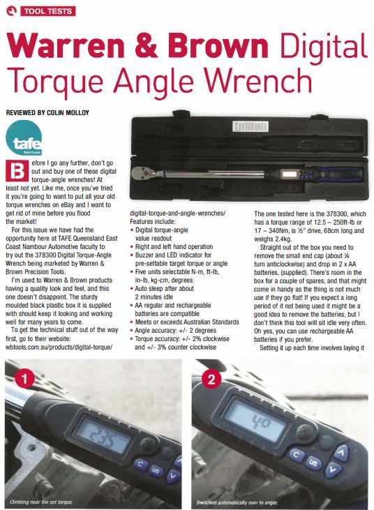 digital tw tool test